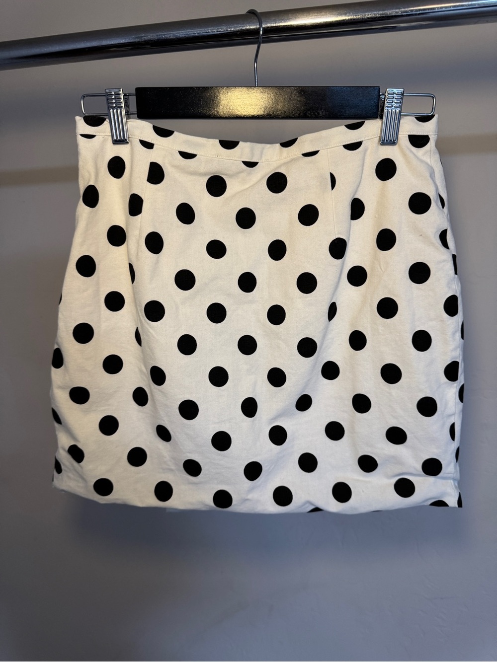 Sugarlips Black & White Polka Dot Mini Skirt